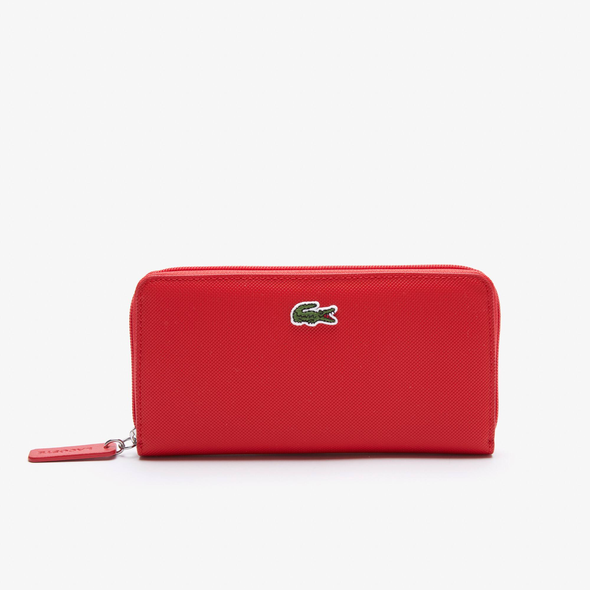 lacoste wallet womens