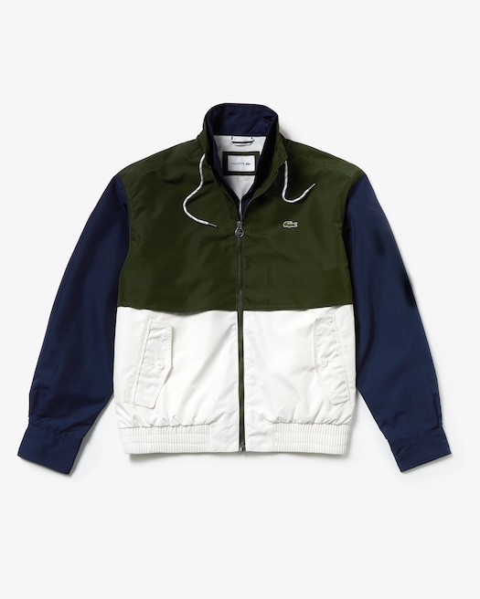 White / Khaki Green / Navy Blue
