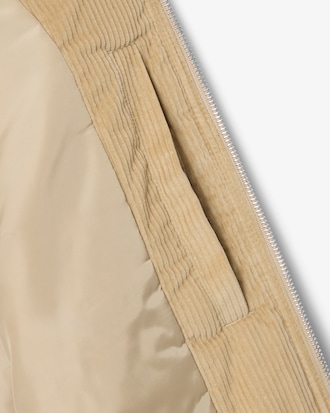 Padded Corduroy Bomber Jacket