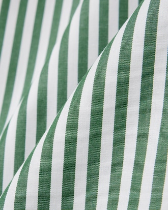Oversized Striped Poplin Pajama Set