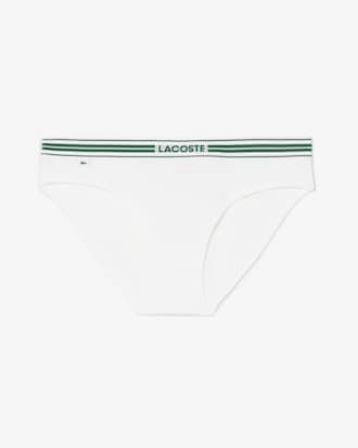 Contrast Waist Stretch Cotton Briefs