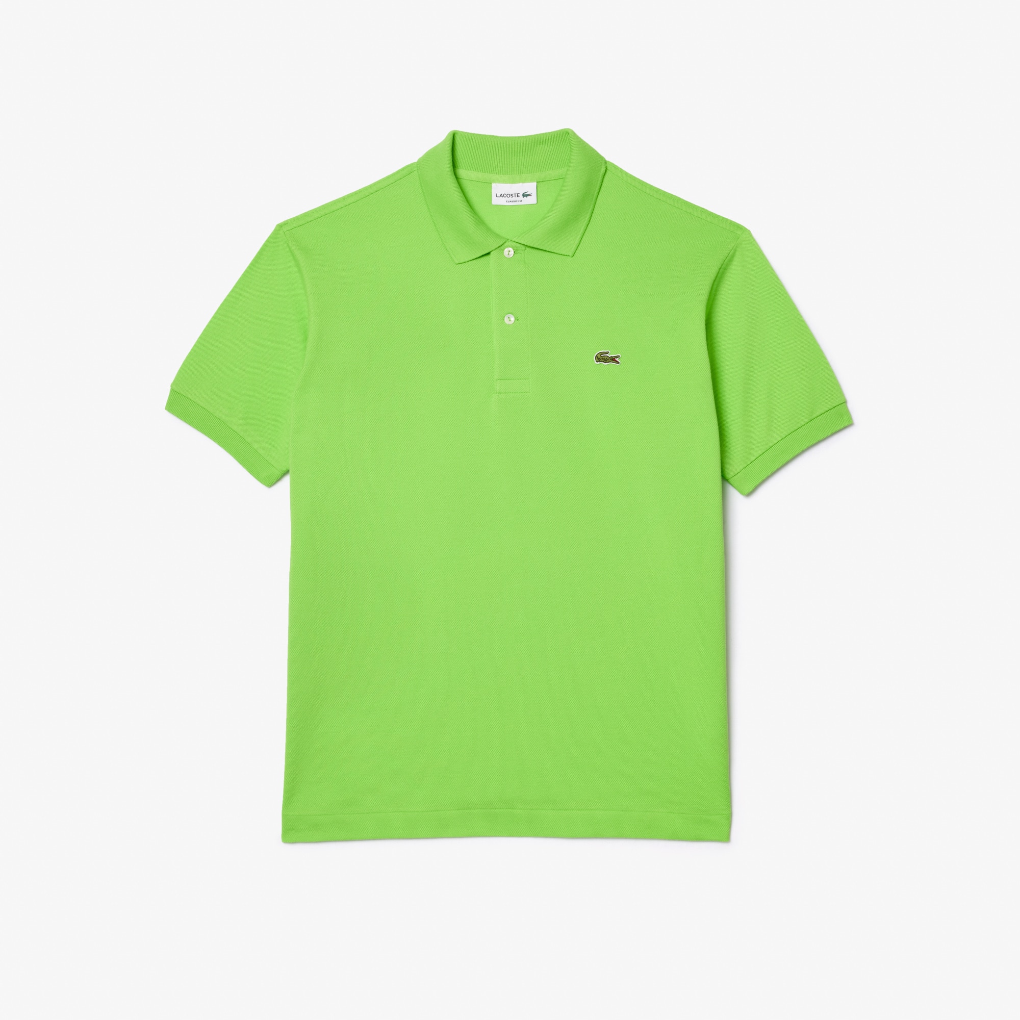 lacoste lemon polo shirt