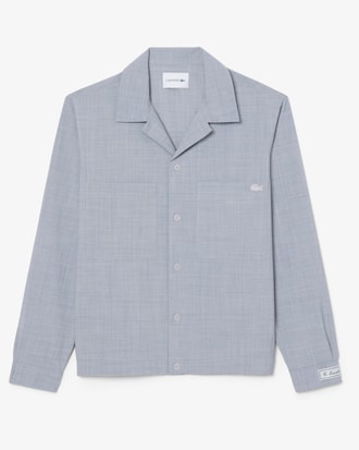 Oversized Wool Blend Overshirt