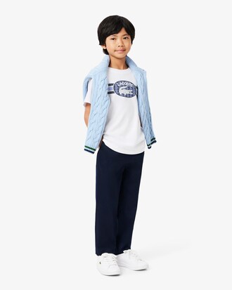 Monogram Print Cotton T-shirt