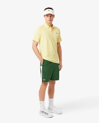 Lightweight Colour-Block Stripe Tennis Shorts