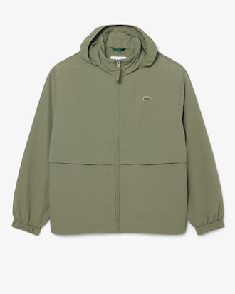 Technical Nylon Water-Repellent Windbreaker