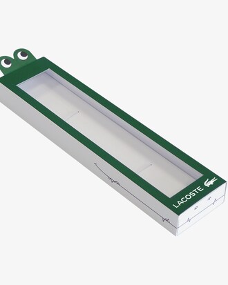 Kids&rsquo; Lacoste.12.12 White Silicone Strap Watch