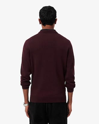 Monochrome Crew Neck Cotton Sweater