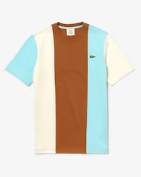 Unisex Lacoste LIVE x GOLF le FLEUR Colourblock Striped T-shirt