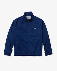 Men's Short Zip Stretch Cotton Twill Jacket