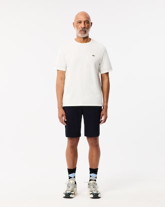 Slim Fit Stretch Cotton Chino Shorts
