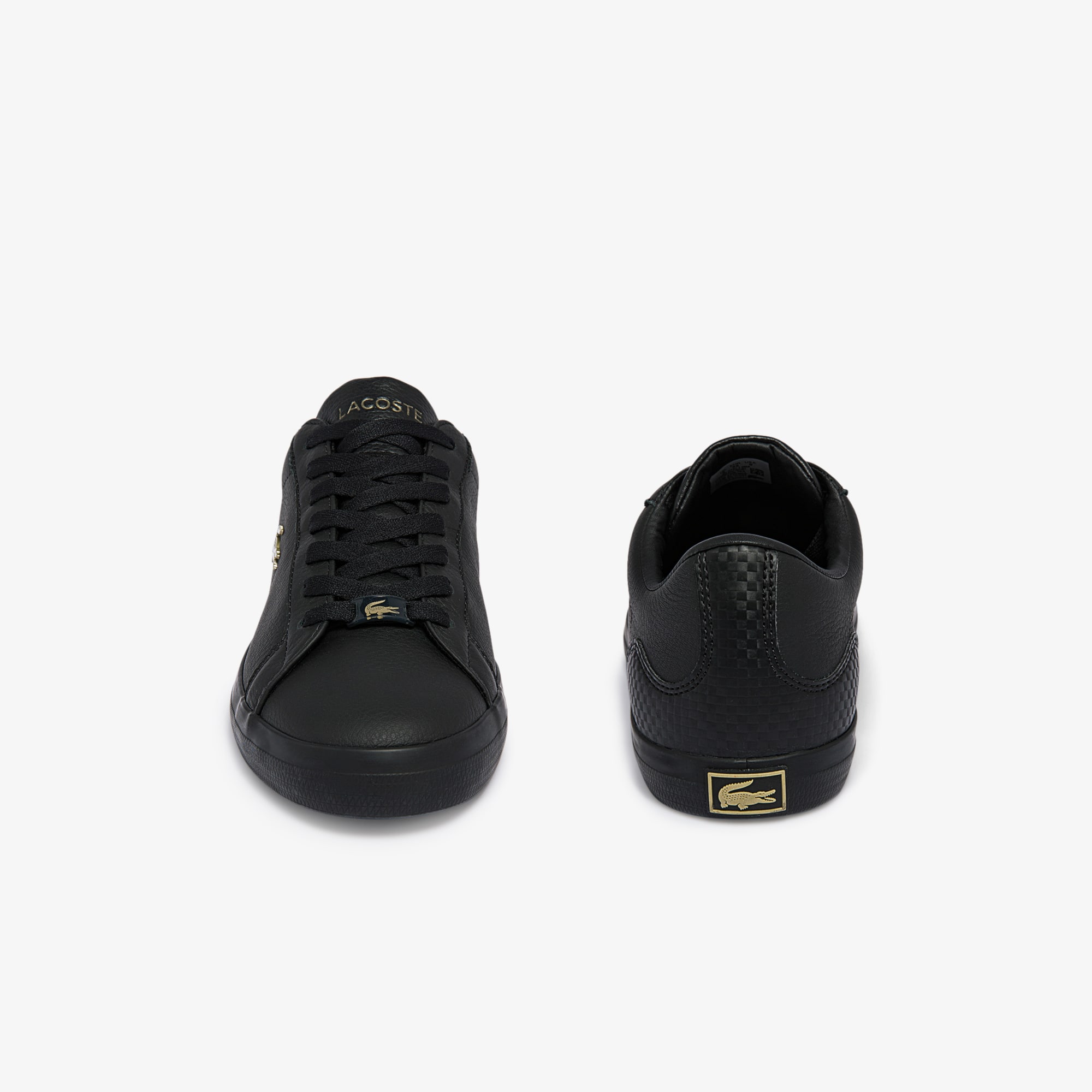 lacoste lerond silver