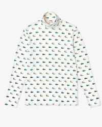 Unisex Fashion Show Turtleneck Printed T-Shirt