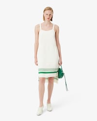 Runway Asymmetric Pleated Dress