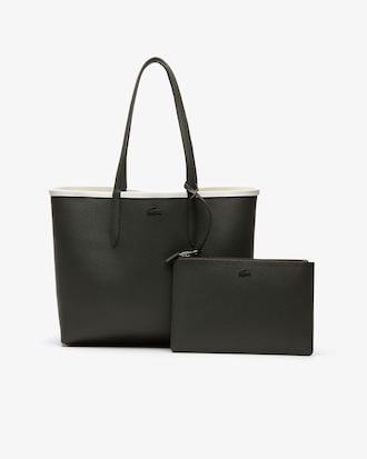 Women's Anna Reversible Colourblock Coated Canvas Tote Bag