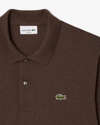 Classic Fit Long Sleeved L.12.12 Polo Shirt