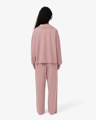 Wide Fit Fleece Loungewear Pants