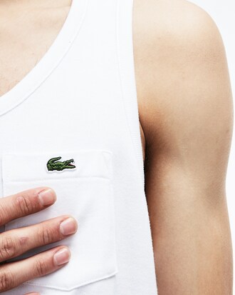 Men's Chest Pocket Cotton Tank Top