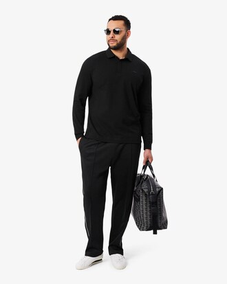 Trim Accent Piqu&eacute; Sweatpants