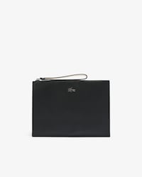 Anna Coated Piqué Canvas Pouch