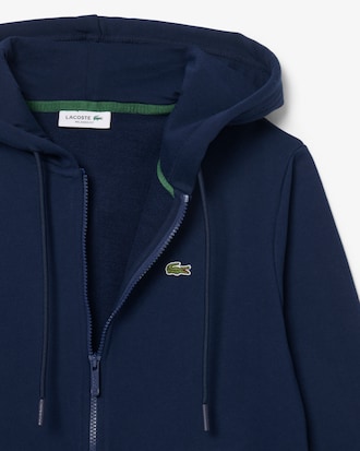 Zipped Fleece Hoodie