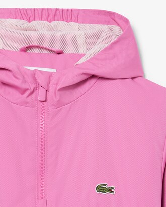 Unisex Hooded Diamond Taffeta Windbreaker