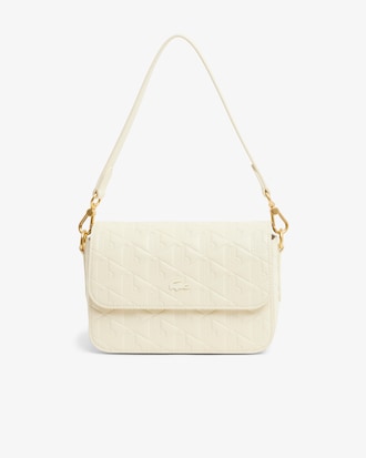 Maheki Embossed Leather Shoulder Bag