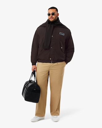 Water-Repellent Aviator Badge Jacket