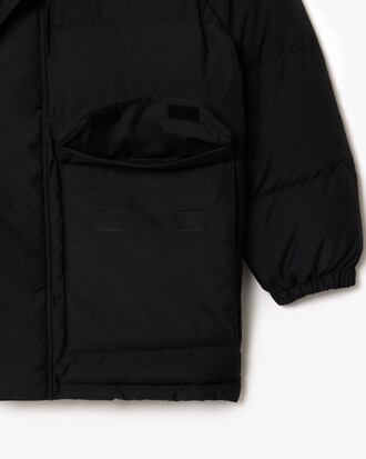Water-Repellent Mid Length Puffed Jacket