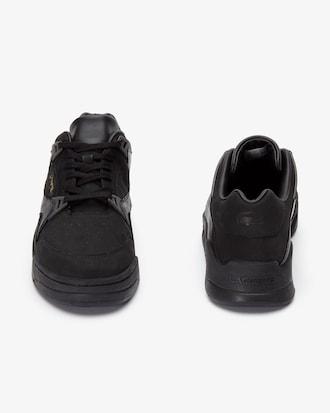 Men&rsquo;s Court Slam Nubuck Leather Trainers