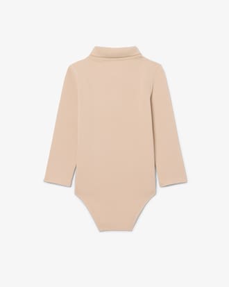 Infants&rsquo; Long Sleeved Piqu&eacute; Bodysuit