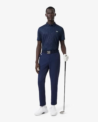 Regular Fit Printed Golf Polo Shirt