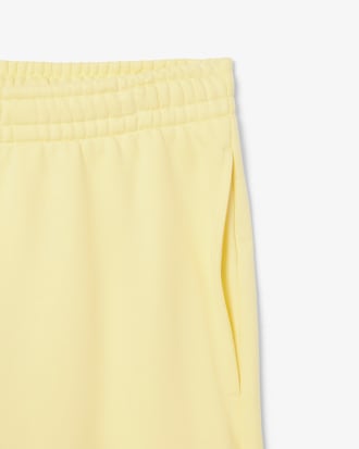 Graphic Cotton Fleece Shorts