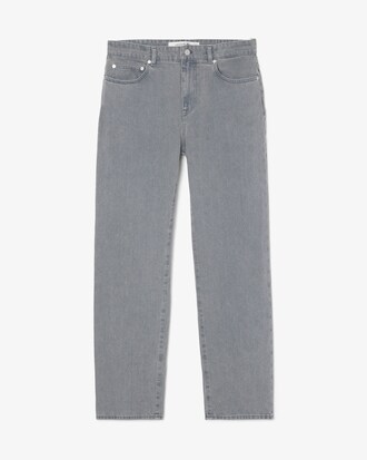 Washed Effect Denim Jeans