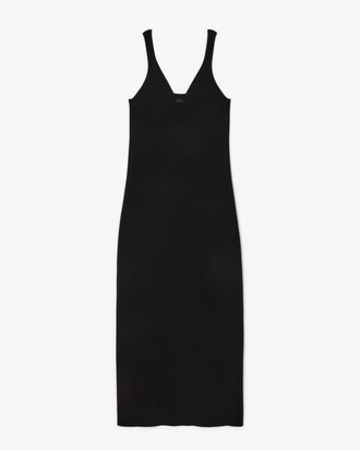 Long Seamless Ribbed Dress