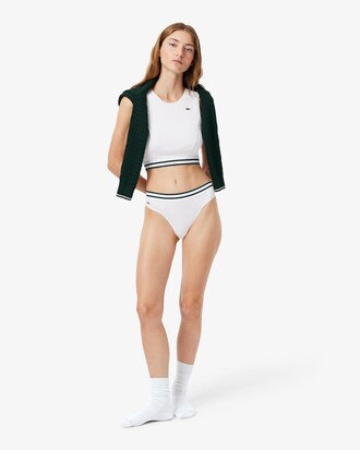 Ribbed Sretch Cotton Bralette