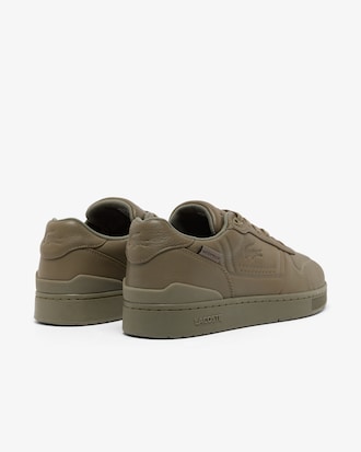 Men’s T-Clip Shield Leather Sneakers