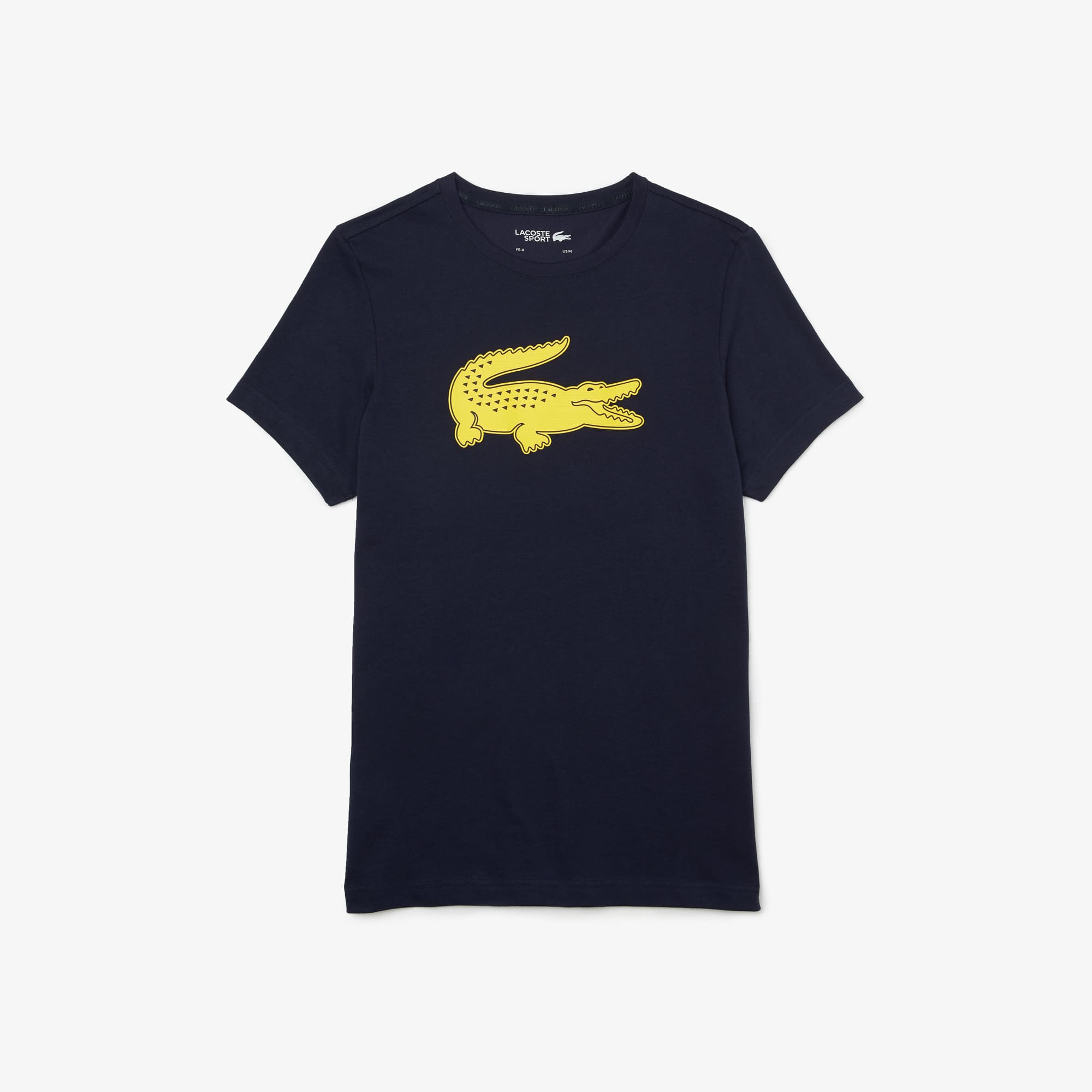 lacoste black short sleeve shirt
