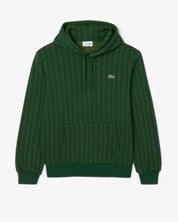 Monogram fleece hoodie
