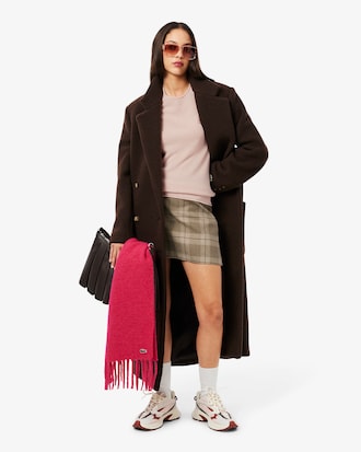 3D Knit Carded Wool Sweater