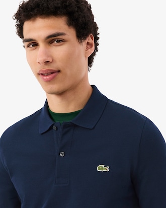Slim Fit L.12.12 Long Sleeved Polo Shirt