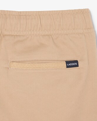 Stretch Cotton Twill Chino Shorts