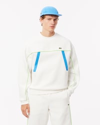 Loose Fit Piqué Sweatshirt