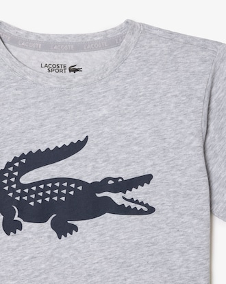Oversized Technical Cotton Sport T-shirt