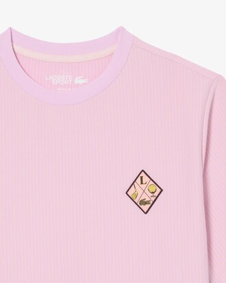 Ultra Dry Striped Golf T-shirt