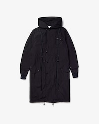 Unisex Fashion Show Solid Technical Coat