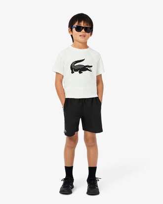 Lightweight Diamond Taffeta Tennis Shorts