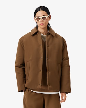 Runway Padded Wool Blend Jacket