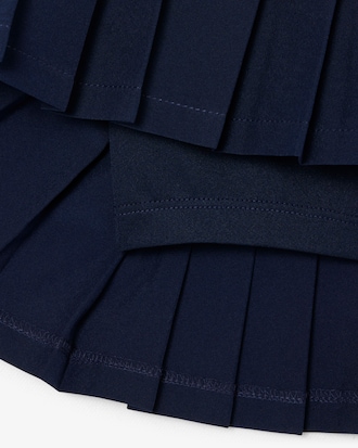 Pleated Skirt with Liner