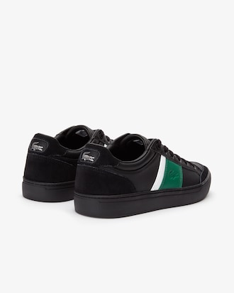 Men's Courtline Leather and Suede Trainers